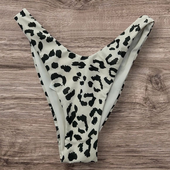 Aerie Brazilian cheetah print swim bottoms sz XS nwt 008 - Picture 1 of 2